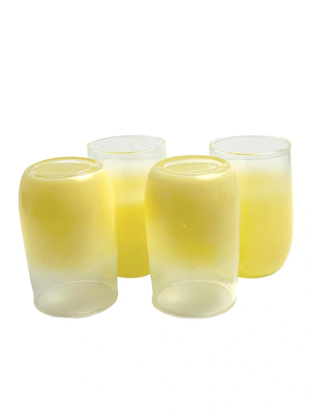 Blends Juice Glasses in Yellow by Anchor Hocking